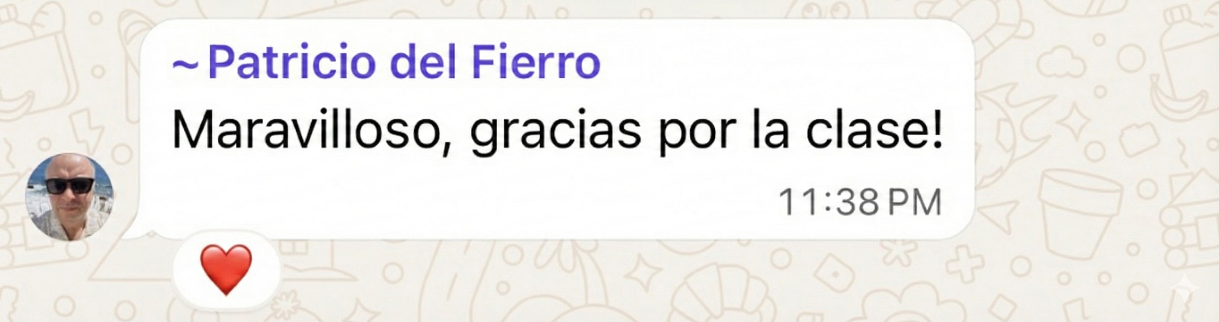 Testimonio alumno